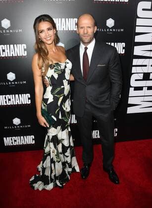 August 22, 2016 - Hollywood, CA, United States - 22 August 2016 - Hollywood, California - Jessica Alba, Jason Statham. Premiere Of Summit Entertainment s Mechanic: Resurrection Held at ArcLight Hollywood. Photo Credit: AdMedia. Hollywood United States - ZUMAa123