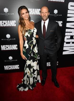 August 22, 2016 - Hollywood, CA, United States - 22 August 2016 - Hollywood, California - Jessica Alba, Jason Statham. Premiere Of Summit Entertainment s Mechanic: Resurrection Held at ArcLight Hollywood. Photo Credit: AdMedia. Hollywood United States - ZUMAa123