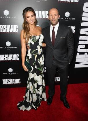 August 22, 2016 - Hollywood, CA, United States - 22 August 2016 - Hollywood, California - Jessica Alba, Jason Statham. Premiere Of Summit Entertainment s Mechanic: Resurrection Held at ArcLight Hollywood. Photo Credit: AdMedia. Hollywood United States - ZUMAa123