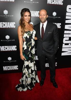 August 22, 2016 - Hollywood, CA, United States - 22 August 2016 - Hollywood, California - Jessica Alba, Jason Statham. Premiere Of Summit Entertainment s Mechanic: Resurrection Held at ArcLight Hollywood. Photo Credit: AdMedia. Hollywood United States - ZUMAa123