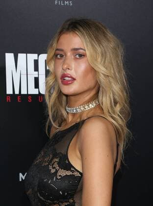 August 22, 2016 - Hollywood, CA, United States - 22 August 2016 - Hollywood, California - Gemma Vence. Premiere Of Summit Entertainment s Mechanic: Resurrection Held at ArcLight Hollywood. Photo Credit: AdMedia. Hollywood United States - ZUMAa123