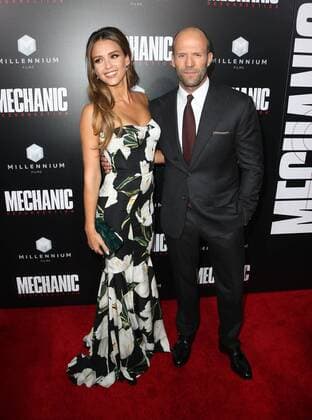 August 22, 2016 - Hollywood, CA, United States - 22 August 2016 - Hollywood, California - Jessica Alba, Jason Statham. Premiere Of Summit Entertainment s Mechanic: Resurrection Held at ArcLight Hollywood. Photo Credit: AdMedia. Hollywood United States - ZUMAa123