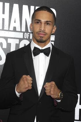 Zachary Ochoa bei der Premiere des Kinofuls Hands of Stone im SVA Theatre. New York, 22.08.2016 Foto:xD.xVanxTinex xFuturexImage