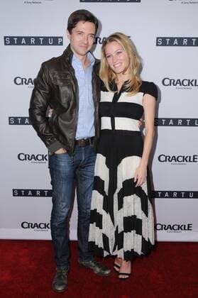 August 23, 2016 - West Hollywood, CA, United States - 23 August 2016 - West Hollywood, California. Topher Grace, Ashley Hinshaw. Los Angeles Premiere of Crackle s StartUp held at The London West Hollywood. Photo Credit: AdMedia West Hollywood United States - ZUMAa123