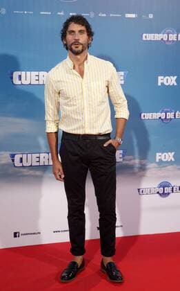 Spanish actor Paco Leon arrives for the premiere of Cuerpo de Elite (Heroes Wanted), in Madrid, Spain, 25 August 2016. The movie will be released in Spanish theaters on 26 August. Premiere of Heroes Wanted !ACHTUNG: NUR REDAKTIONELLE NUTZUNG!  GRA288 20160825-636077592573575356