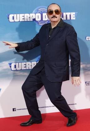 Spanish actor Carlos Areces arrives for the premiere of Cuerpo de Elite (Heroes Wanted), in Madrid, Spain, 25 August 2016. The movie will be released in Spanish theaters on 26 August. Premiere of Heroes Wanted !ACHTUNG: NUR REDAKTIONELLE NUTZUNG!  GRA282 20160825-636077594487022292