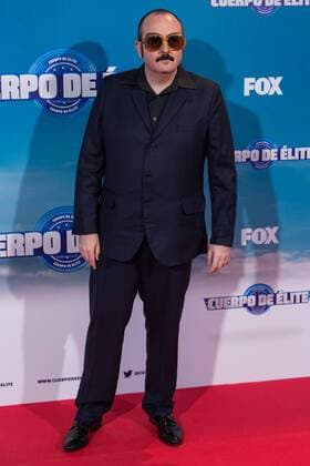 Spanish actor Carlos Areces during the premiere of Cuerpo de Elite at Capitol cinema. Madrid. August 25, 2016.  (20160825008)
