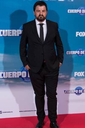 Spanish actor Andoni Agirregomezkorta during the premiere of Cuerpo de Elite at Capitol cinema. Madrid. August 25, 2016.  (20160825024)