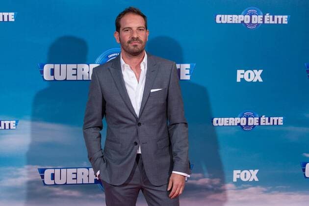 Spanish director Joaquin Mazon during the premiere of Cuerpo de Elite at Capitol cinema. Madrid. August 25, 2016.  (20160825015)