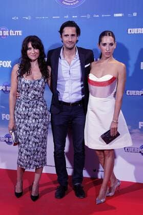 Premier de la pelicula Cuerpo de Elite, en Madrid 25 de Agosto de 2016. Photo: J. Luis Cuesta 261 Cordon Press. Maria Botto, Juan Diego Botto y Luz Levi. Cordon Press  J.xLuisxCuesta