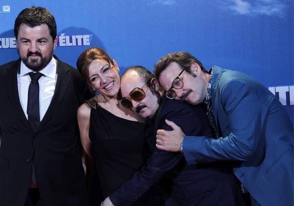 Premier de la pelicula Cuerpo de Elite, en Madrid 25 de Agosto de 2016. Photo: J. Luis Cuesta 261 Cordon Press. El equipo de la pelicula. Cordon Press  J.xLuisxCuesta