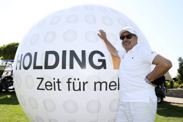 Wolfgang Stumph beim 9. GRK Golf Charity Masters im Golf & Country Club Leipzig. Leipzig, 27.08.2016 Foto:xS.xGabschx xFuturexImage