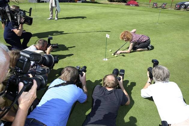Lucy Diakovska beim 9. GRK Golf Charity Masters im Golf & Country Club Leipzig. Leipzig, 27.08.2016 Foto:xS.xGabschx xFuturexImage