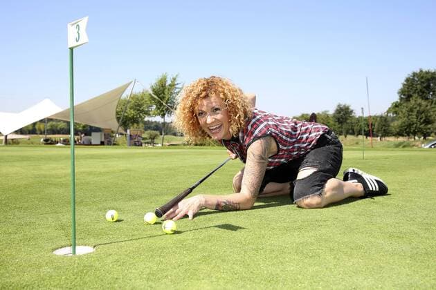 Lucy Diakovska beim 9. GRK Golf Charity Masters im Golf & Country Club Leipzig. Leipzig, 27.08.2016 Foto:xS.xGabschx xFuturexImage