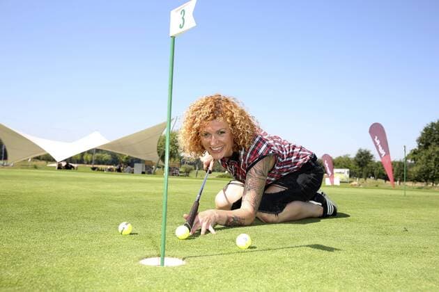 Lucy Diakovska beim 9. GRK Golf Charity Masters im Golf & Country Club Leipzig. Leipzig, 27.08.2016 Foto:xS.xGabschx xFuturexImage