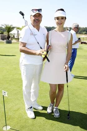 Wolfgang Stumph mit Tochter Stephanie Stumph beim 9. GRK Golf Charity Masters im Golf & Country Club Leipzig. Leipzig, 27.08.2016 Foto:xS.xGabschx xFuturexImage