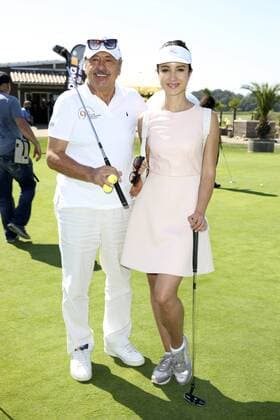 Wolfgang Stumph mit Tochter Stephanie Stumph beim 9. GRK Golf Charity Masters im Golf & Country Club Leipzig. Leipzig, 27.08.2016 Foto:xS.xGabschx xFuturexImage