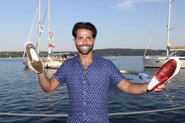 Designer Serfan - Serhat Yilmaz, Serfan Fashion Show im Hugo s Beach am Starnberger See in Starnberg am 27.08.2016