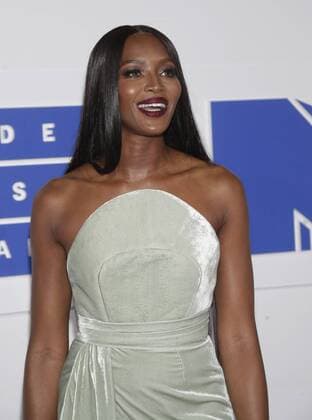 MTV Video Music Awards in New York Naomi Campbell arrives on the red carpet at the 2016 MTV Video Music Awards at Madison Square Garden in New York City on August 28, 2016. Performers at the 2016 MTV VMA s include Rihanna, Britney Spears, Ariana Grande and Nicki Minaj.  NYP20160828139 JOHNxANGELILLO