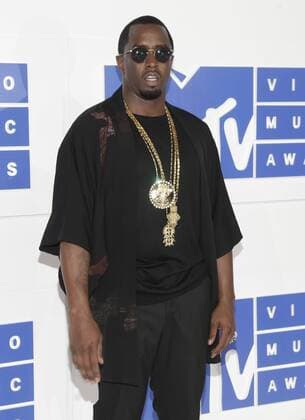 MTV Video Music Awards in New York Sean Diddy Combs arrives on the red carpet at the 2016 MTV Video Music Awards at Madison Square Garden in New York City on August 28, 2016. Performers at the 2016 MTV VMA s include Rihanna, Britney Spears, Ariana Grande and Nicki Minaj.  NYP20160828156 JOHNxANGELILLO