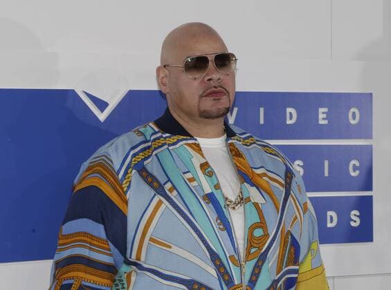 MTV Video Music Awards in New York Fat Joe arrives on the red carpet at the 2016 MTV Video Music Awards at Madison Square Garden in New York City on August 28, 2016. Performers at the 2016 MTV VMA s include Rihanna, Britney Spears, Ariana Grande and Nicki Minaj.  NYP20160828181 JOHNxANGELILLO