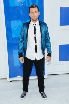 MTV Video Music Awards in New York August 28, 2016 - New York, NY, United States - 28 August 2016 - New York, New York - Lance Bass. 2016 MTV Video Music Awards at Madison Square Garden. Photo Credit: Mario Santoro AdMedia New York United States - ZUMAa123