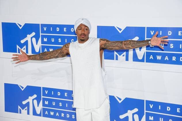 MTV Video Music Awards in New York August 28, 2016 - New York, NY, United States - 28 August 2016 - New York, New York - Nick Cannon. 2016 MTV Video Music Awards at Madison Square Garden. Photo Credit: Mario Santoro AdMedia New York United States - ZUMAa123