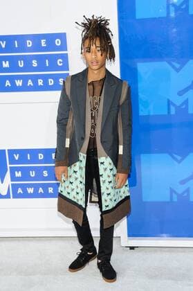 August 28, 2016 - New York, NY, United States - 28 August 2016 - New York, New York - Jaden Smith. 2016 MTV Video Music Awards at Madison Square Garden. Photo Credit: Mario Santoro AdMedia New York United States - ZUMAa123