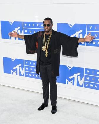 August 28, 2016 - New York, NY, United States - 28 August 2016 - New York, New York - Sean Diddy Combs. 2016 MTV Video Music Awards at Madison Square Garden. Photo Credit: Mario Santoro AdMedia New York United States - ZUMAa123