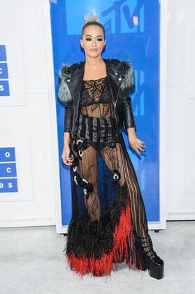 August 28, 2016 - New York, NY, United States - 28 August 2016 - New York, New York - Rita Ora. 2016 MTV Video Music Awards at Madison Square Garden. Photo Credit: Mario Santoro AdMedia New York United States - ZUMAa123
