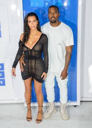 August 28, 2016 - New York, NY, United States - 28 August 2016 - New York, New York - Kim Kardashian West, Kanye West. 2016 MTV Video Music Awards at Madison Square Garden. Photo Credit: Mario Santoro AdMedia New York United States - ZUMAa123