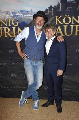 Rufus Beck und Volker Zack Michalowski bei der Premiere des Kinofilms König Laurin im Mathäser Filmpalast. München, 28.08.2016 Foto:xP.xSchönbergerx xFuturexImage