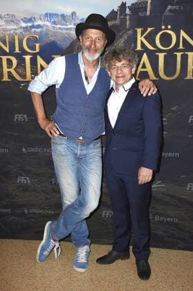 Rufus Beck und Volker Zack Michalowski bei der Premiere des Kinofilms König Laurin im Mathäser Filmpalast. München, 28.08.2016 Foto:xP.xSchönbergerx xFuturexImage
