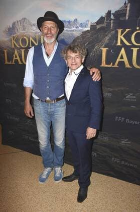 Rufus Beck und Volker Zack Michalowski bei der Premiere des Kinofilms König Laurin im Mathäser Filmpalast. München, 28.08.2016 Foto:xP.xSchönbergerx xFuturexImage