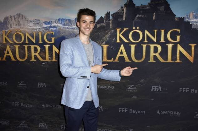 Patrick Mölleken bei der Premiere des Kinofilms König Laurin im Mathäser Filmpalast. München, 28.08.2016 Foto:xP.xSchönbergerx xFuturexImage