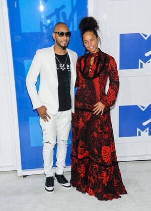 August 28, 2016 - New York, NY, United States - 28 August 2016 - New York, New York - Swizz Beatz, Alicia Keys. 2016 MTV Video Music Awards at Madison Square Garden. Photo Credit: Mario Santoro AdMedia New York United States - ZUMAa123