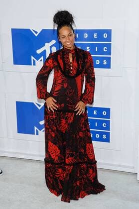 August 28, 2016 - New York, NY, United States - 28 August 2016 - New York, New York - Alicia Keys. 2016 MTV Video Music Awards at Madison Square Garden. Photo Credit: Mario Santoro AdMedia New York United States - ZUMAa123