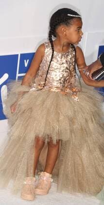 August 28, 2016 - New York, New York, U.S. - BLUE IVY attends the arrivals at the 2016 MTV Video Music Awards held at Madison Square Garden. New York U.S. - ZUMAk03_