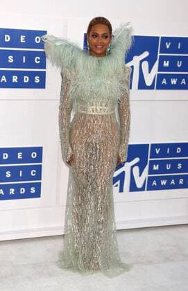 August 28, 2016 - New York, New York, U.S. - Singer BEYONCE KNOWLES attends the arrivals at the 2016 MTV Video Music Awards held at Madison Square Garden. New York U.S. - ZUMAk03_