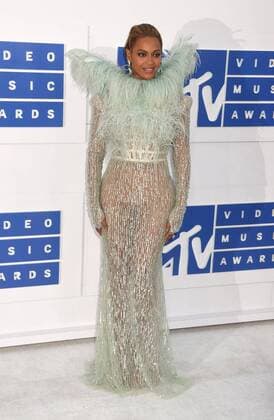 August 28, 2016 - New York, New York, U.S. - Singer BEYONCE KNOWLES attends the arrivals at the 2016 MTV Video Music Awards held at Madison Square Garden. New York U.S. - ZUMAk03_