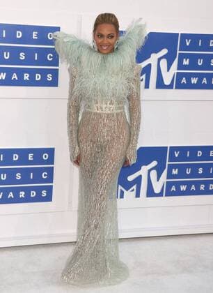 August 28, 2016 - New York, New York, U.S. - Singer BEYONCE KNOWLES attends the arrivals at the 2016 MTV Video Music Awards held at Madison Square Garden. New York U.S. - ZUMAk03_
