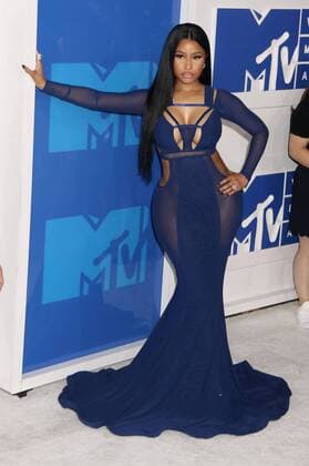 August 28, 2016 - New York, New York, U.S. - Singer NICKI MINAJ attends the arrivals at the 2016 MTV Video Music Awards held at Madison Square Garden. New York U.S. - ZUMAk03_