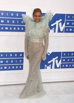 August 28, 2016 - New York, New York, U.S. - Singer BEYONCE KNOWLES attends the arrivals at the 2016 MTV Video Music Awards held at Madison Square Garden. New York U.S. - ZUMAk03_