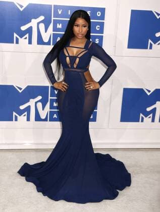 August 28, 2016 - New York, New York, U.S. - Singer NICKI MINAJ attends the arrivals at the 2016 MTV Video Music Awards held at Madison Square Garden. New York U.S. - ZUMAk03_