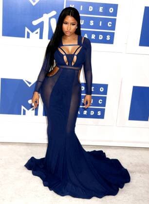 August 28, 2016 - New York, New York, U.S. - Singer NICKI MINAJ attends the arrivals at the 2016 MTV Video Music Awards held at Madison Square Garden. New York U.S. - ZUMAk03_