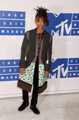 August 28, 2016 - New York, New York, U.S. - JADEN SMITH attends the arrivals at the 2016 MTV Video Music Awards held at Madison Square Garden. New York U.S. - ZUMAk03_