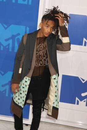 August 28, 2016 - New York, New York, U.S. - JADEN SMITH attends the arrivals at the 2016 MTV Video Music Awards held at Madison Square Garden. New York U.S. - ZUMAk03_