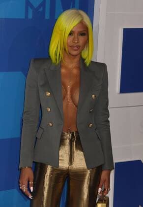 August 28, 2016 - New York, New York, U.S. - Singer CASSIE attends the arrivals at the 2016 MTV Video Music Awards held at Madison Square Garden. New York U.S. - ZUMAk03_