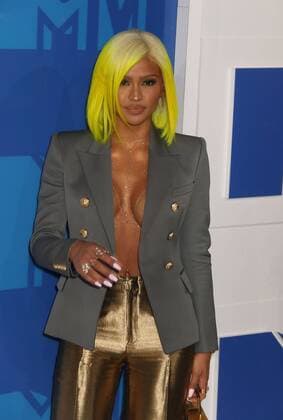 August 28, 2016 - New York, New York, U.S. - Singer CASSIE attends the arrivals at the 2016 MTV Video Music Awards held at Madison Square Garden. New York U.S. - ZUMAk03_
