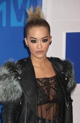 August 28, 2016 - New York, New York, U.S. - Singer RITA ORA attends the arrivals at the 2016 MTV Video Music Awards held at Madison Square Garden. New York U.S. - ZUMAk03_